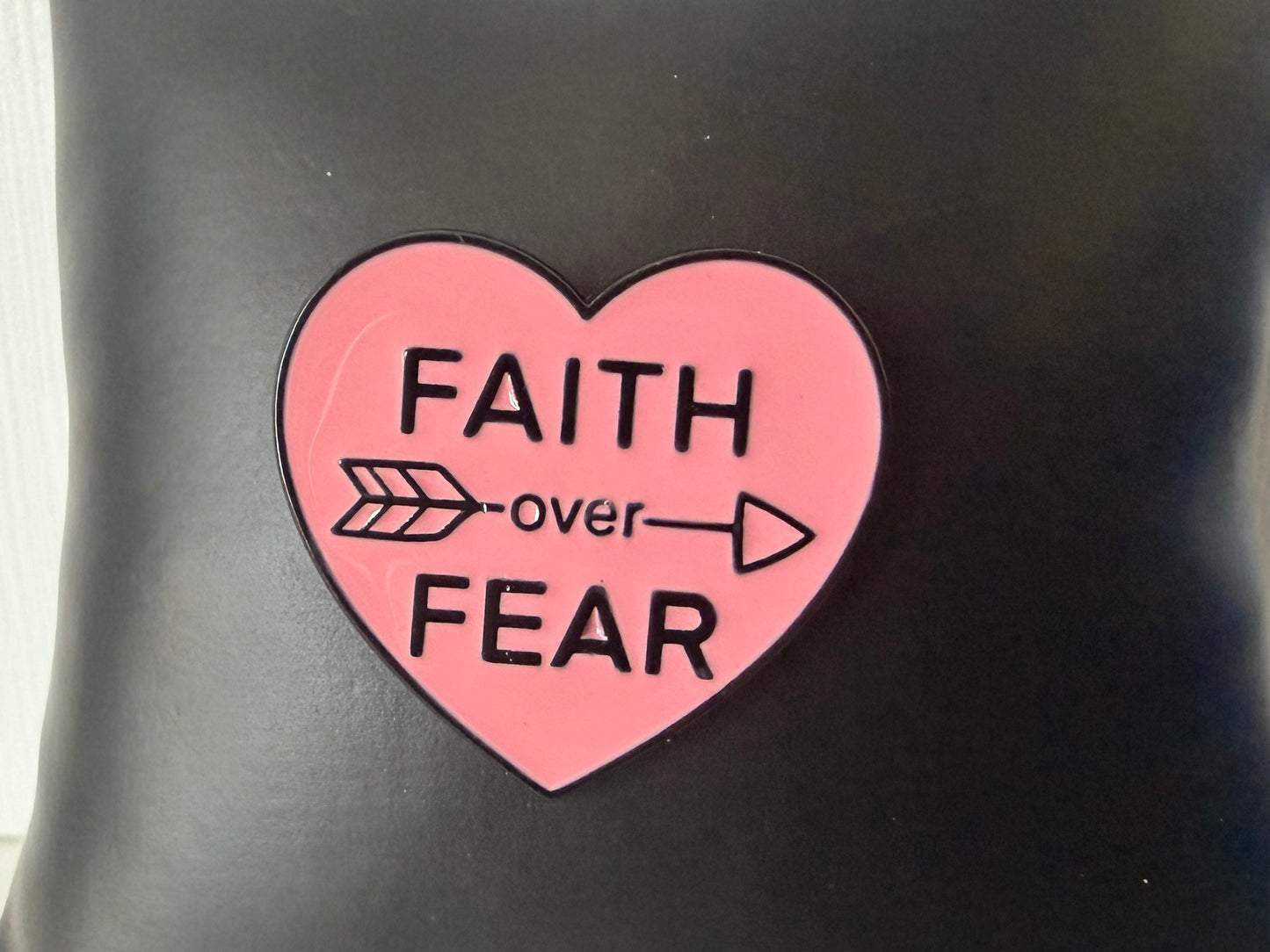 Faith Over Fear pin