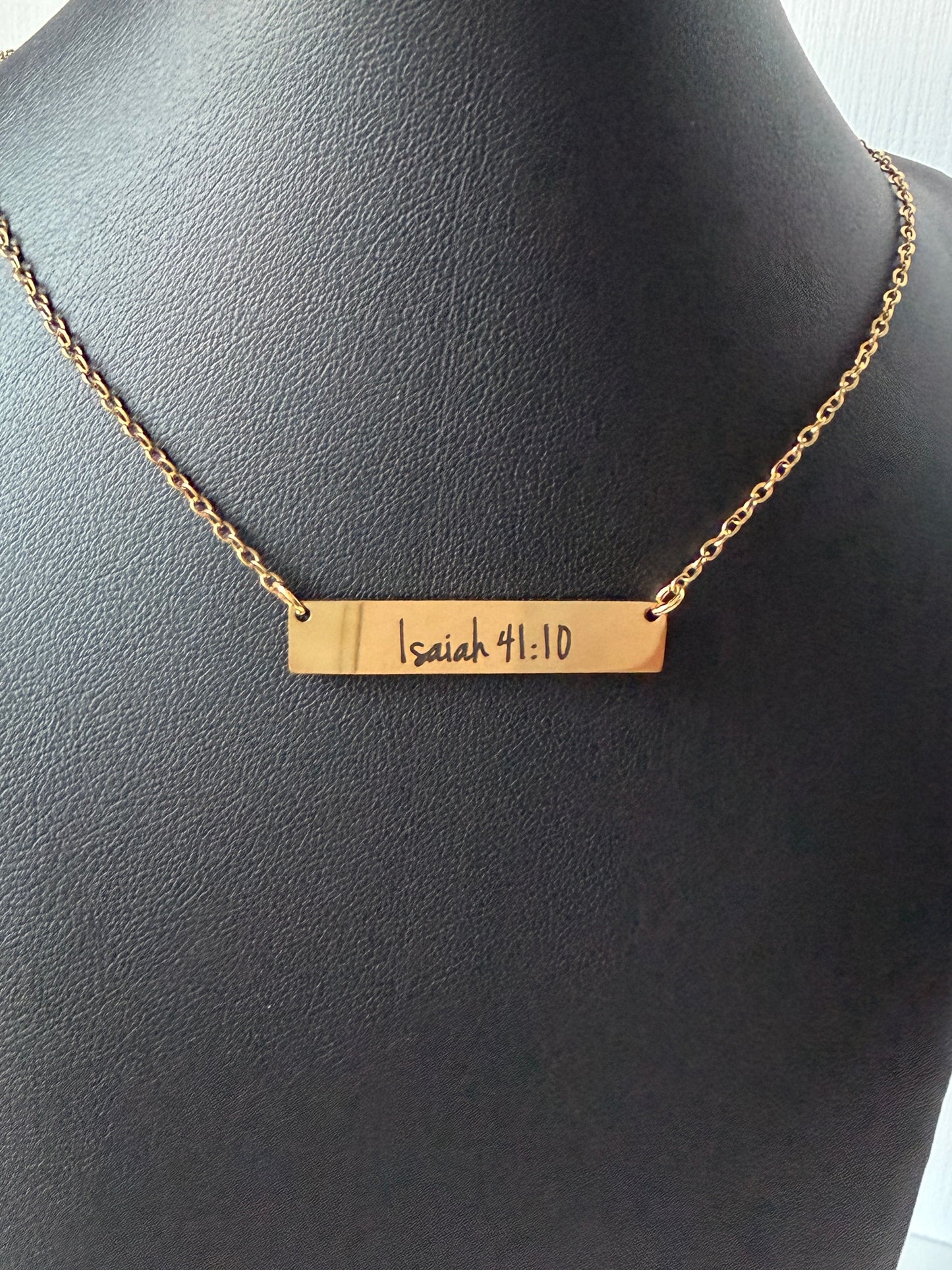 Isaiah 41:10 Necklace