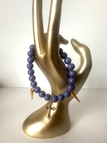 Grape spike bracelet