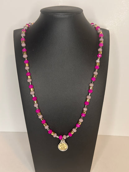 Be Still and Know Beaded Necklace