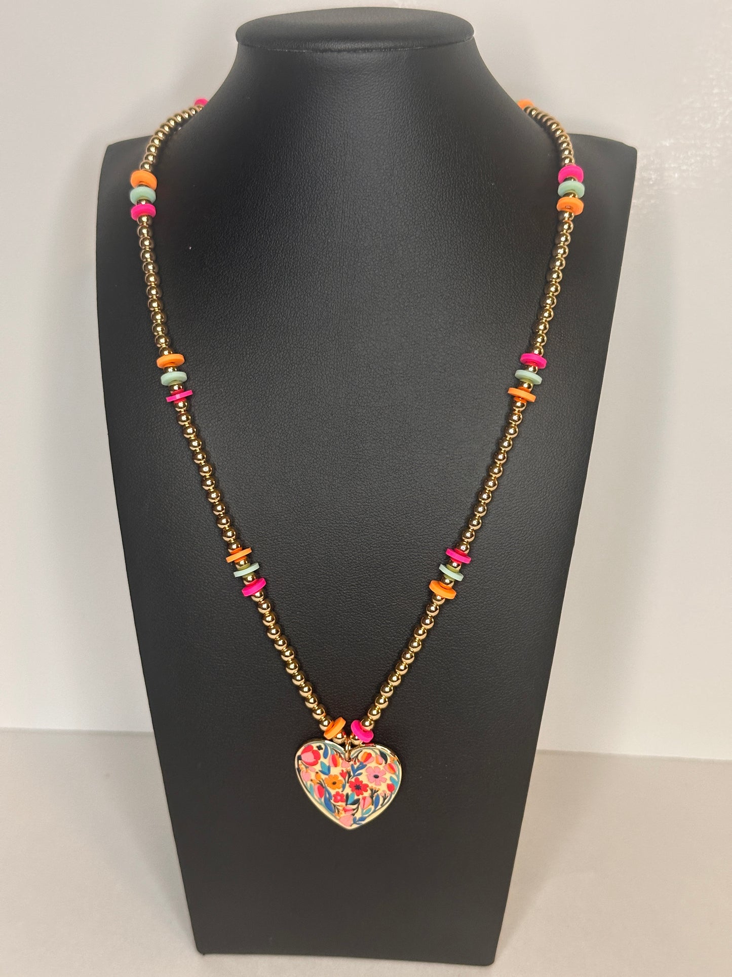 Consider The Wildflowers Pendant Necklace