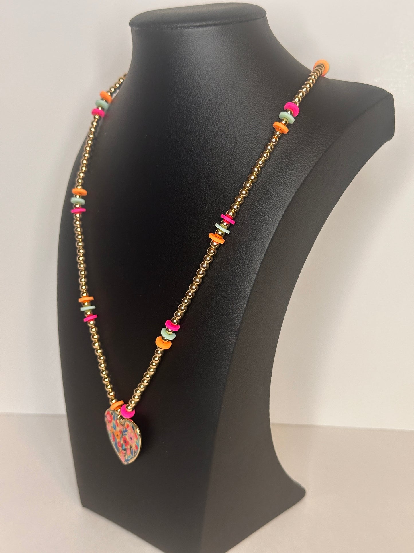 Consider The Wildflowers Pendant Necklace