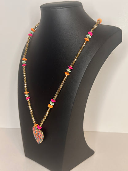 Consider The Wildflowers Pendant Necklace