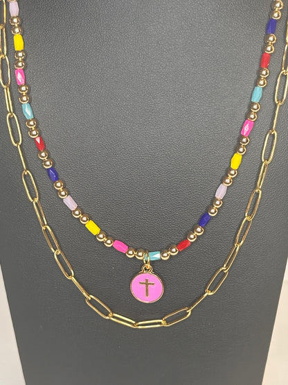 The Promise Double Necklace