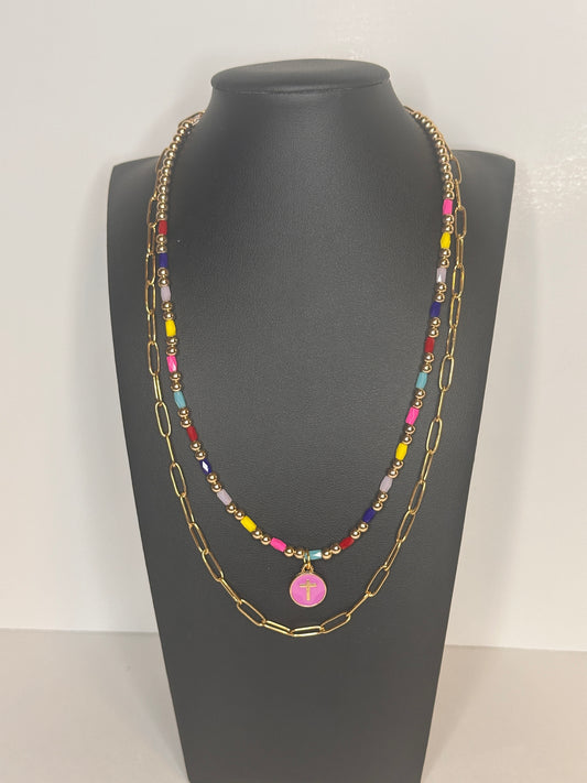 The Promise Double Necklace