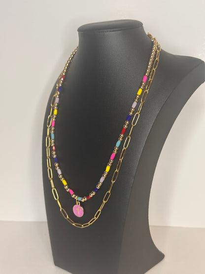 The Promise Double Necklace