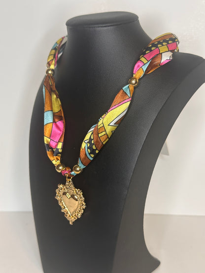 Joyful Scarf Necklace