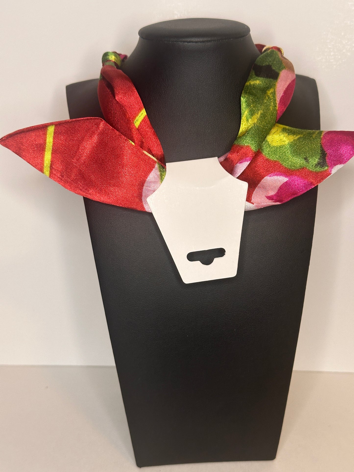 Rosey Scarf Necklace